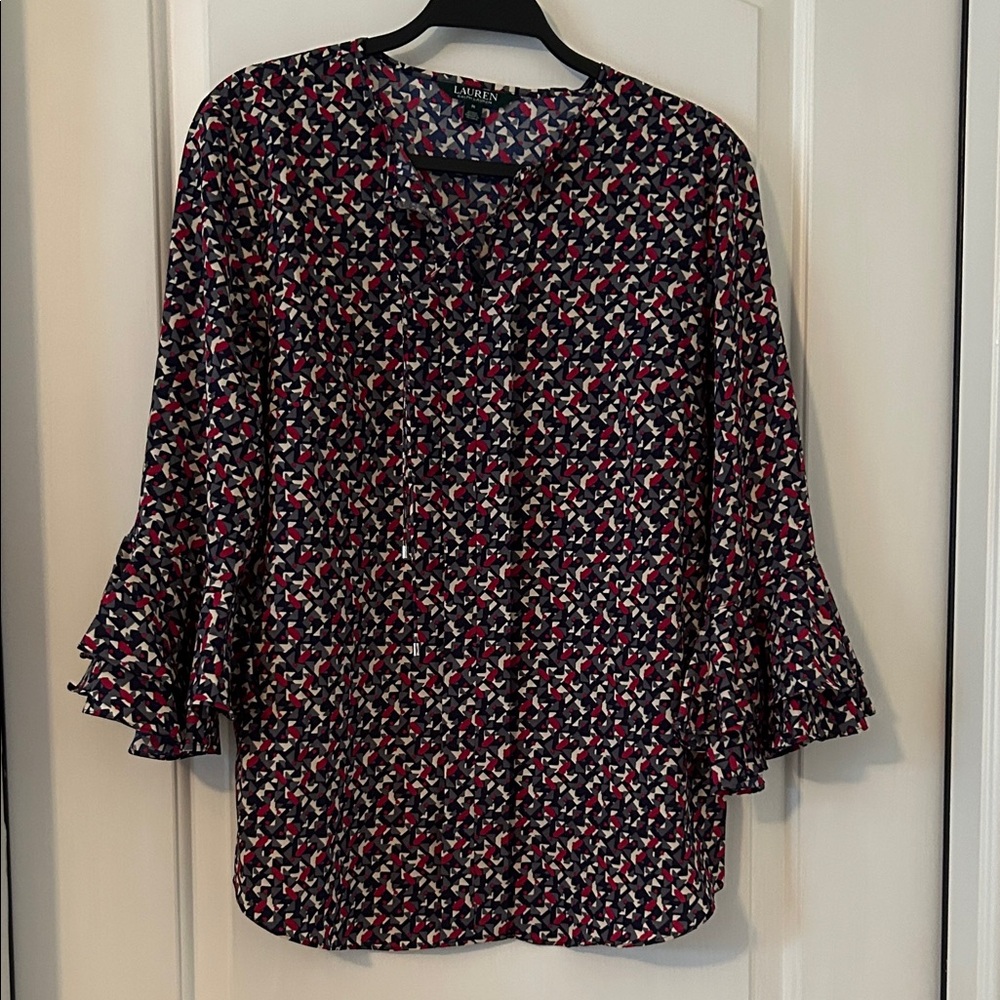 Ralph Lauren Multicolor Patterned Blouse